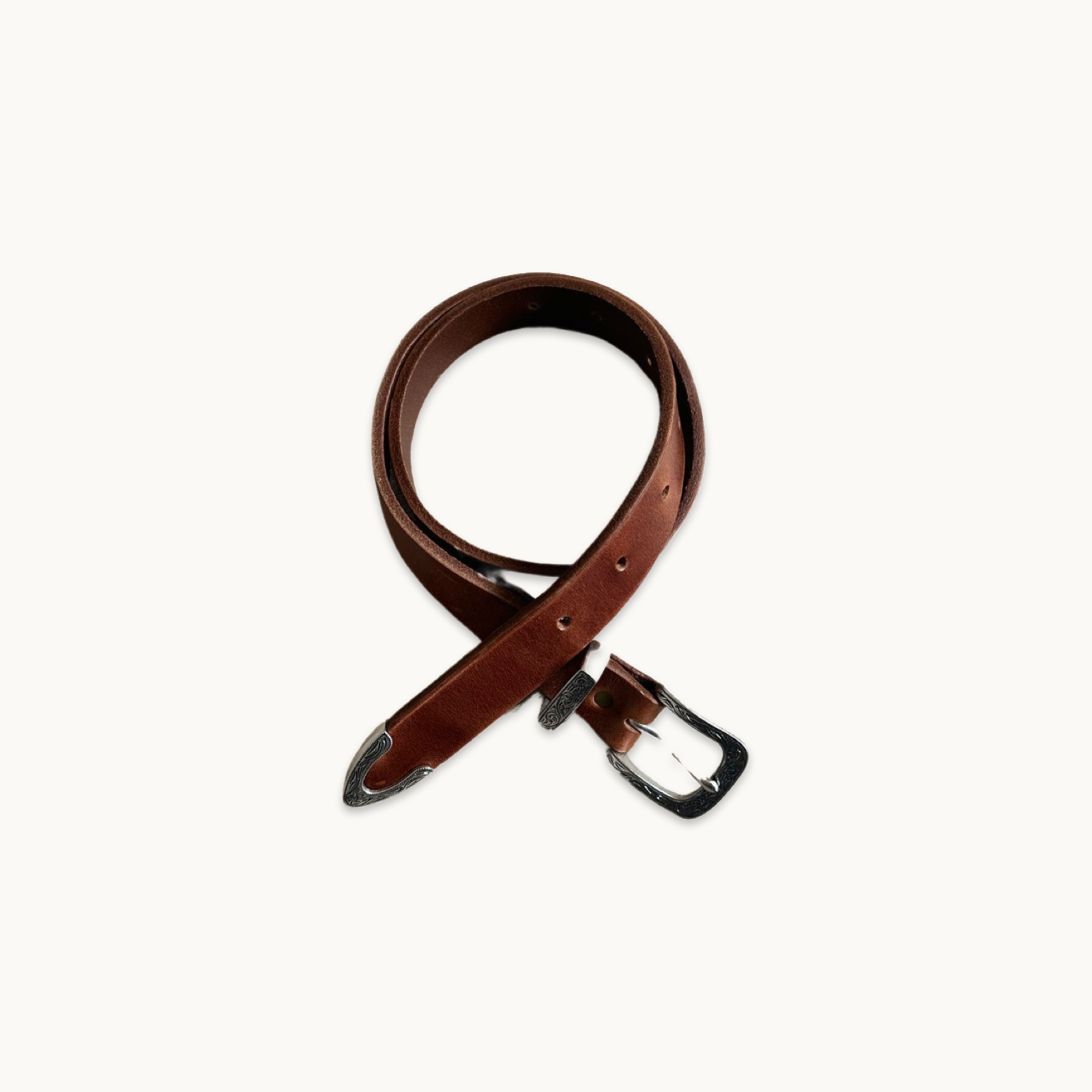 'WILD & WEST 1" BELT' Milton Menasco x Street & Saddle