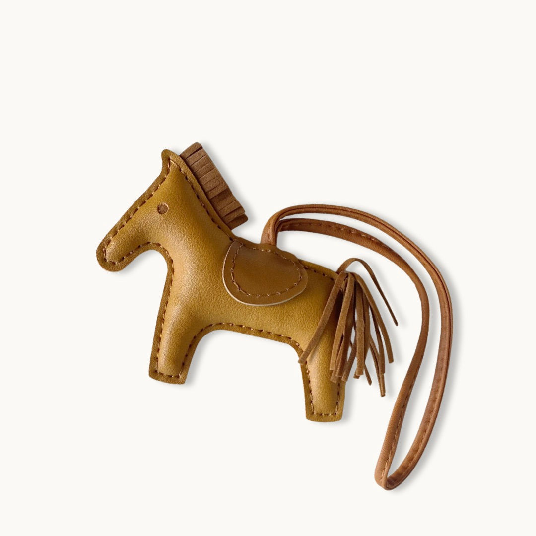CHESTNUT PONY BAG CHARM