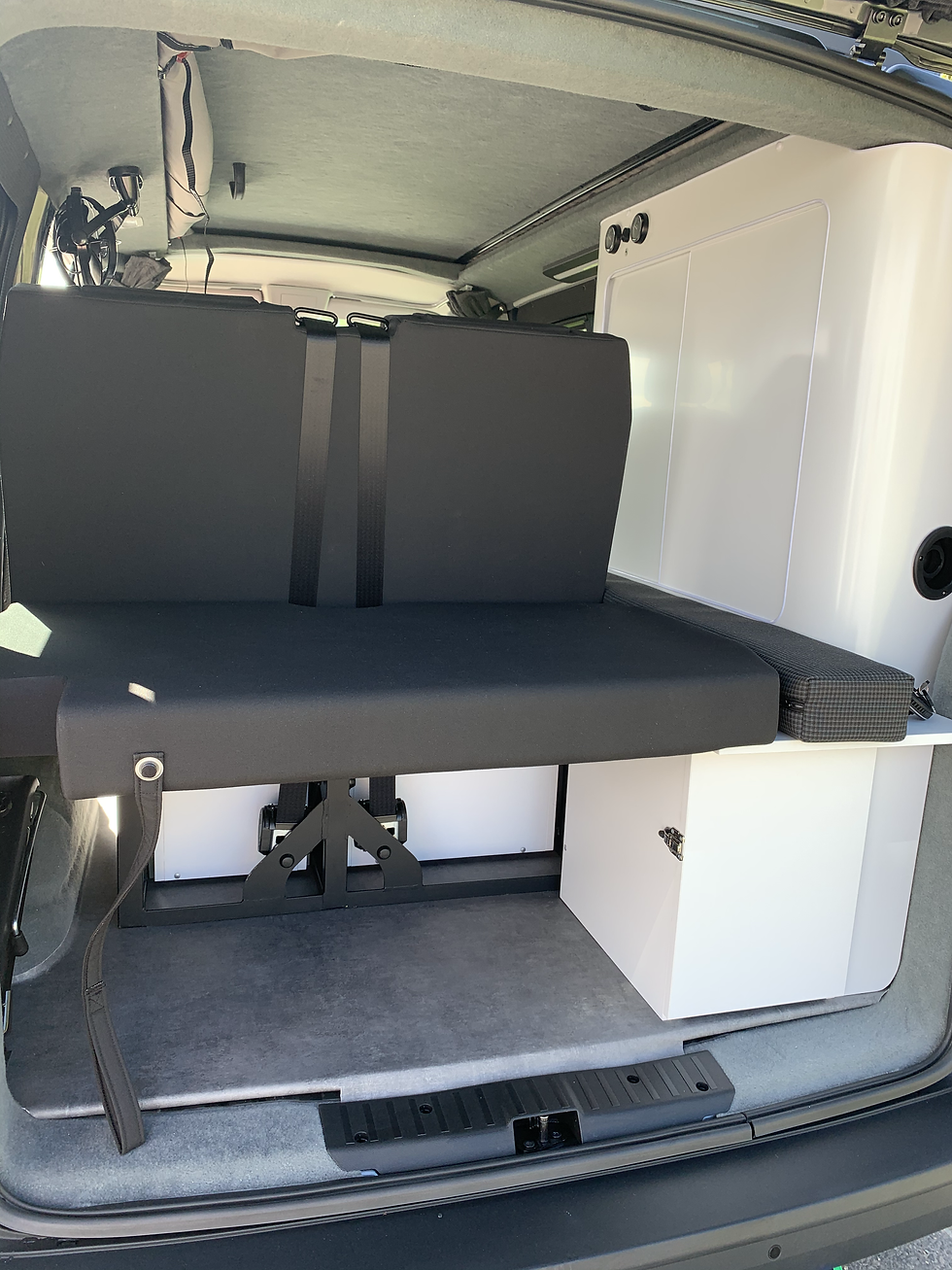T6.1 Campervan conversion RIB Bedseat