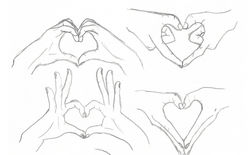 Heart Finger Hands