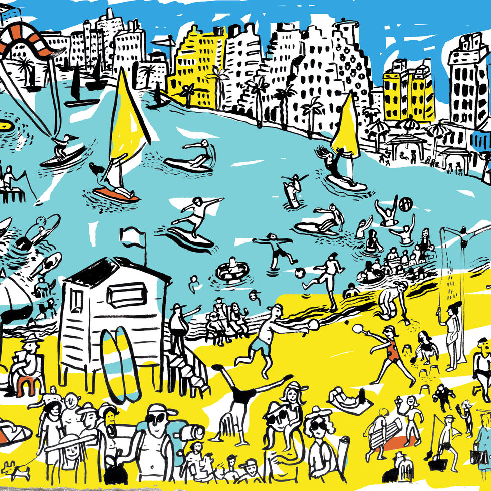 עמית טריינין - חוף הים