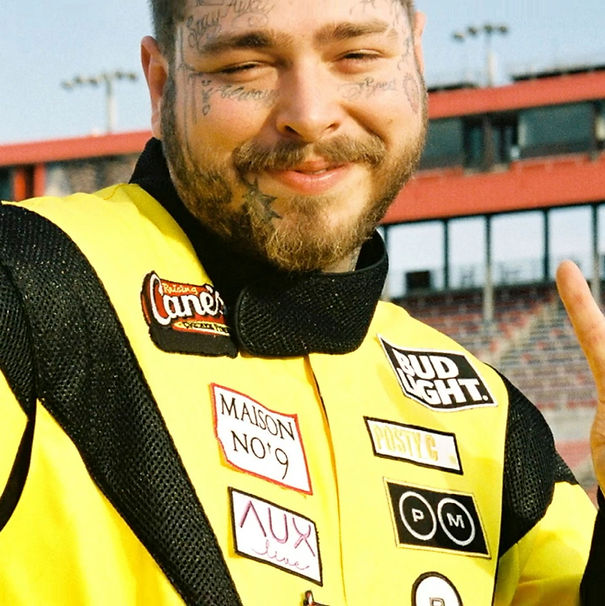 Still image from Post Malone's "Motley Crew" music video