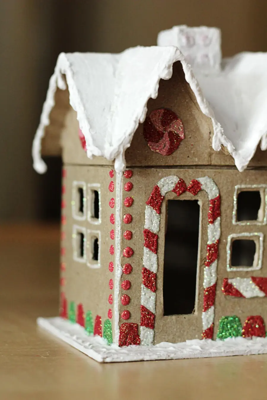 Cardboard Gingerbread House Competition