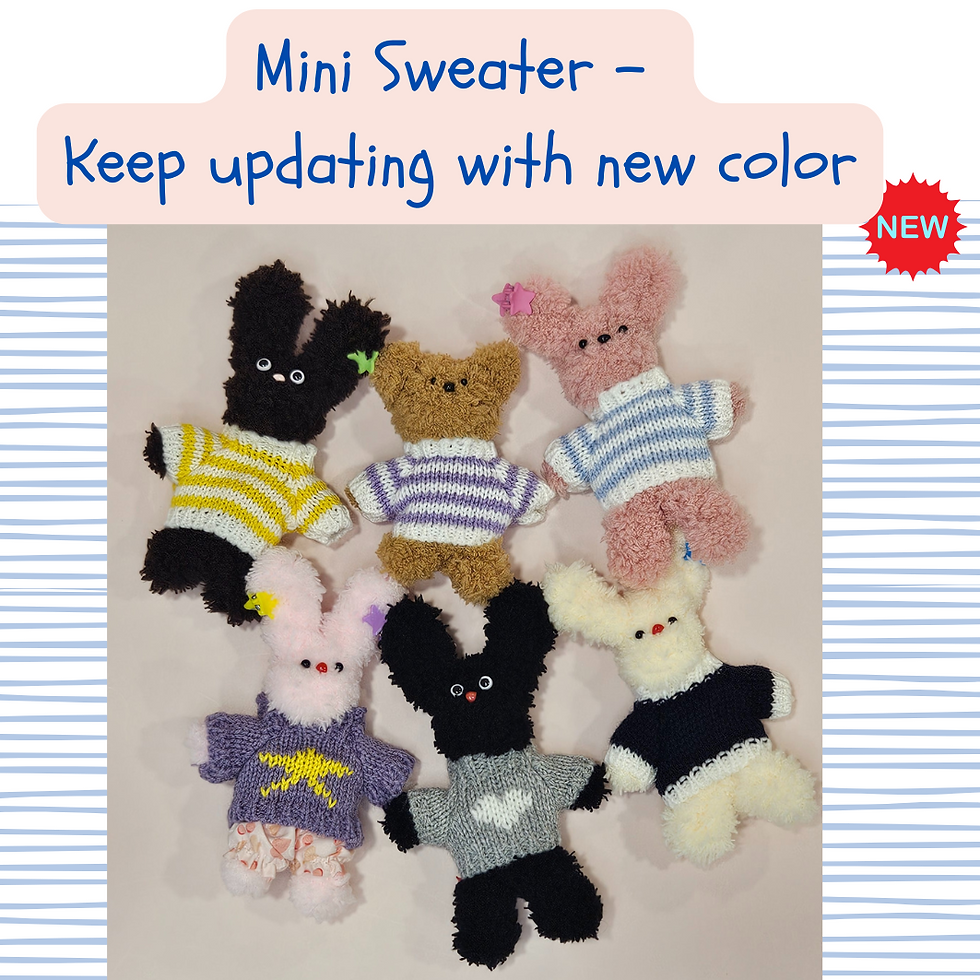 Thumbnail: Miniature Sweaters for a doll