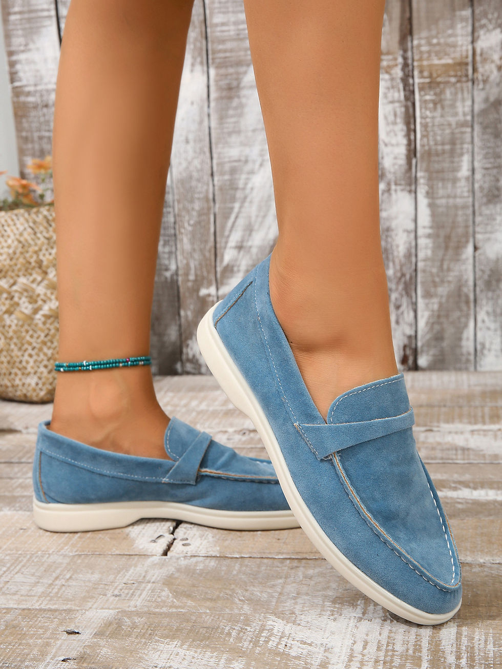 Thumbnail: Classic Hot Sale Nude Luxury Flat Men Casual Shoes Comfortable Slip-on Loafers S