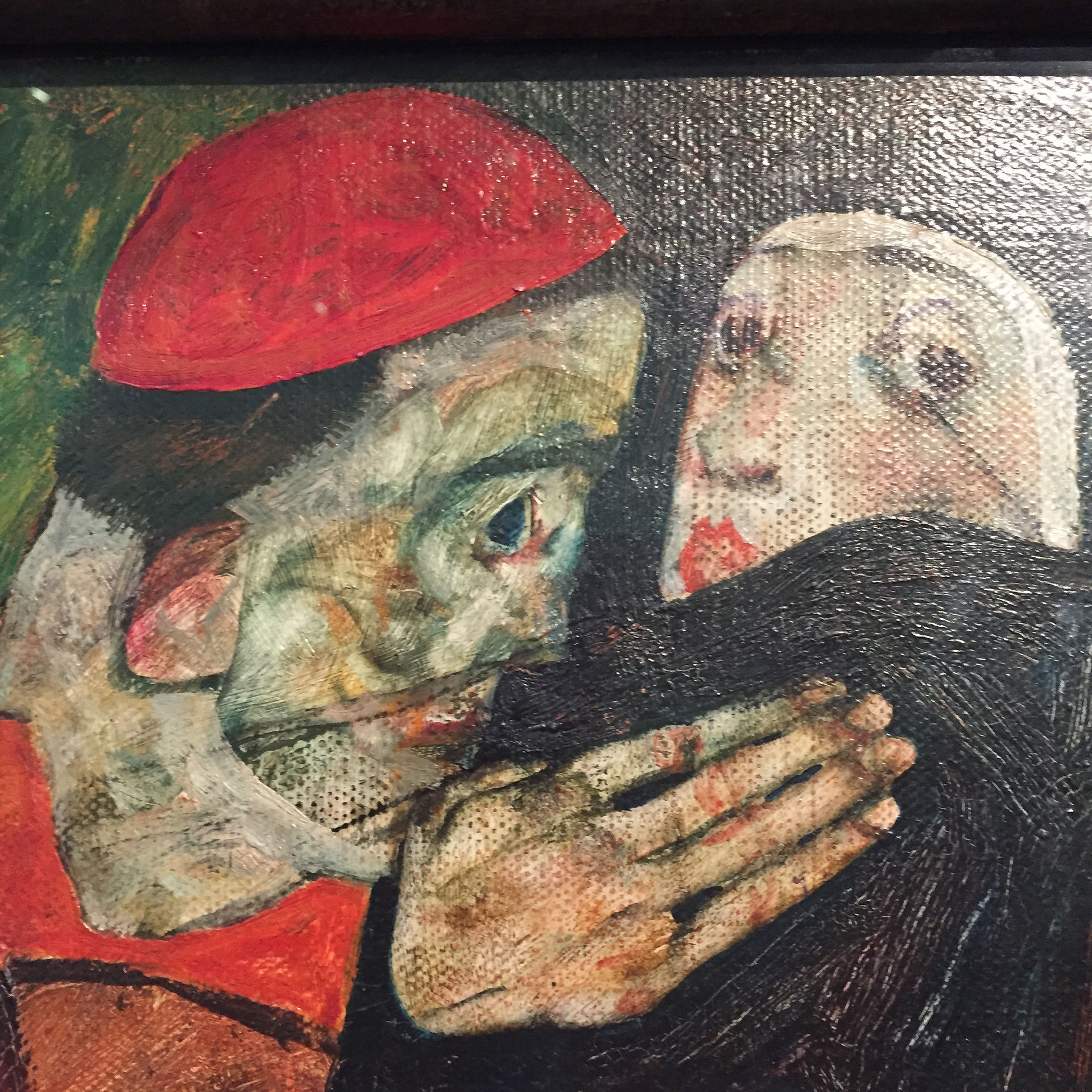 Detail Cardinal and Nun