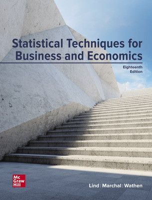 Statistical Techniques in Business and Economics,