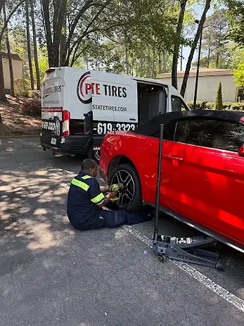 Peach State Tires on the spot Work.webp