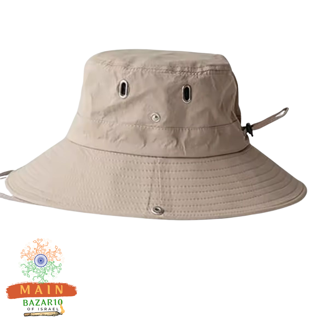 כובע בוקרים בגוון בז' בהיר, מיין באזר 10