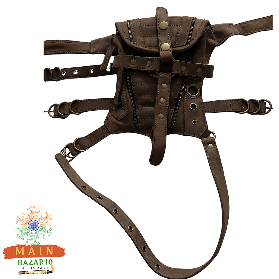 פוקט חגורת כיסים מעור מיין באזר 10