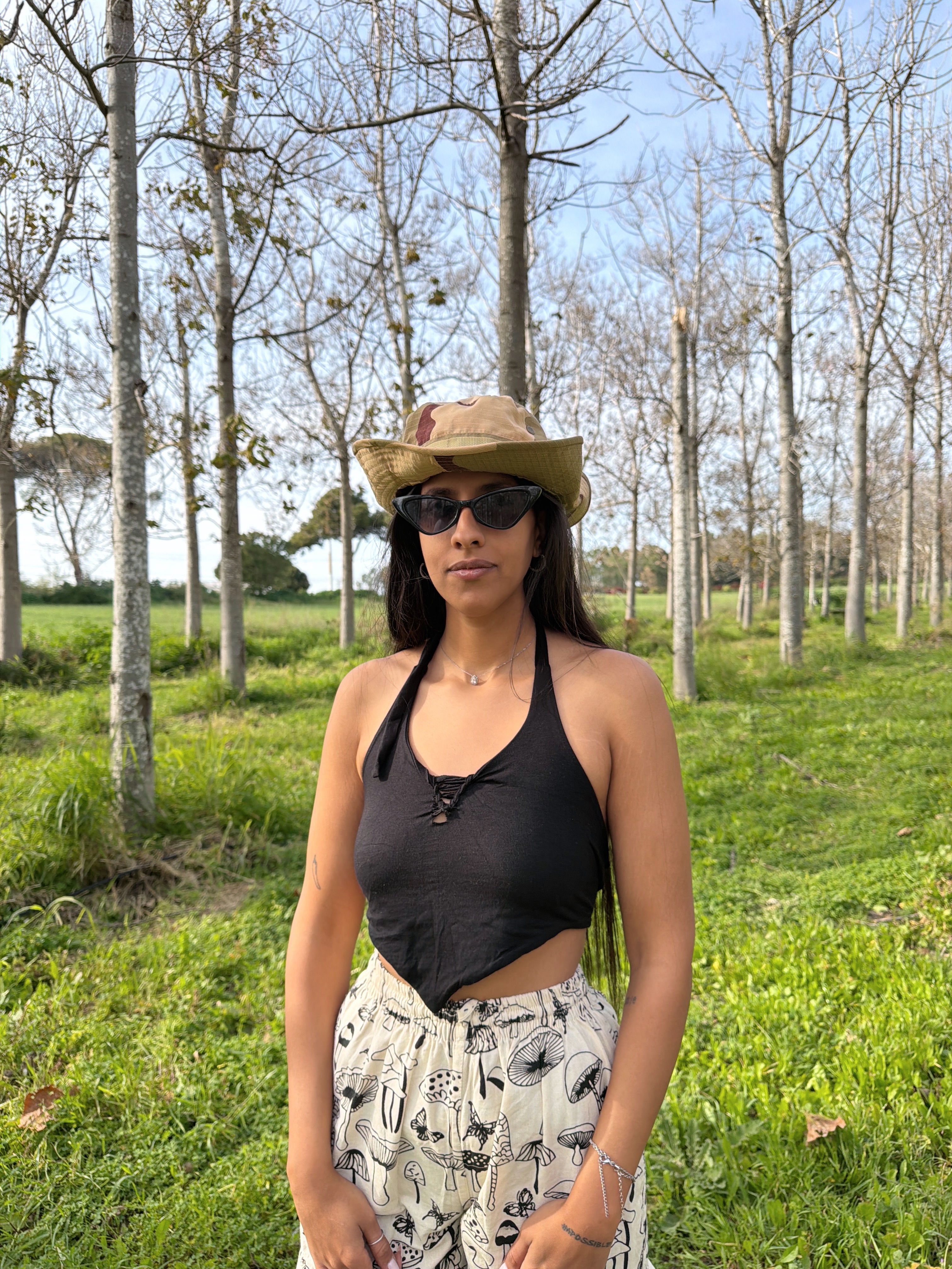 כובע טמבל בצבעי הסוואה