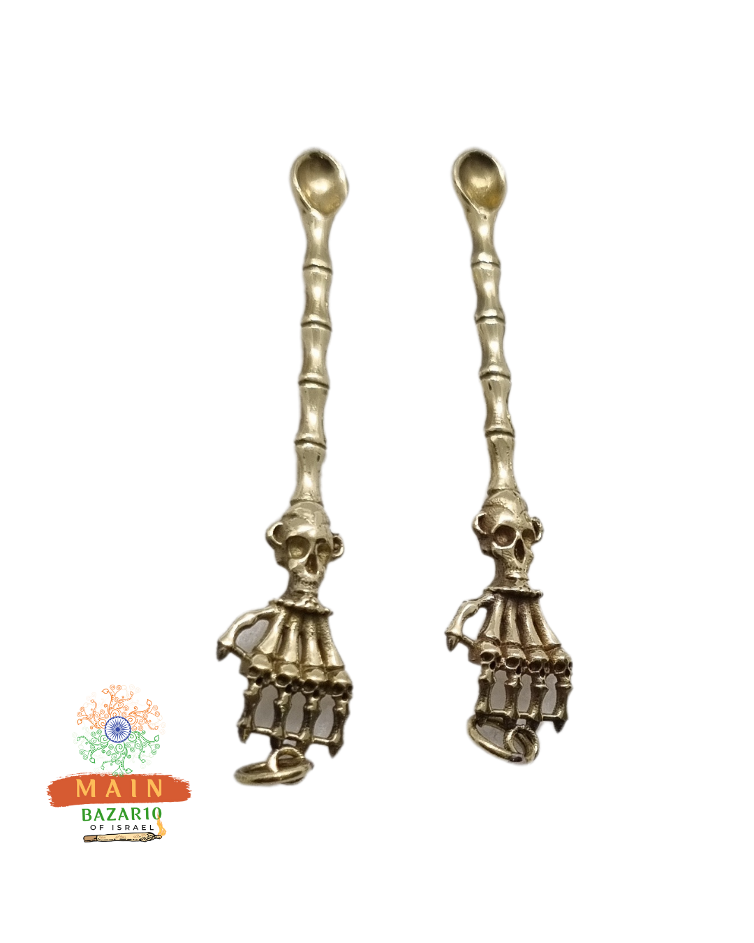 כפית בצבע זהב