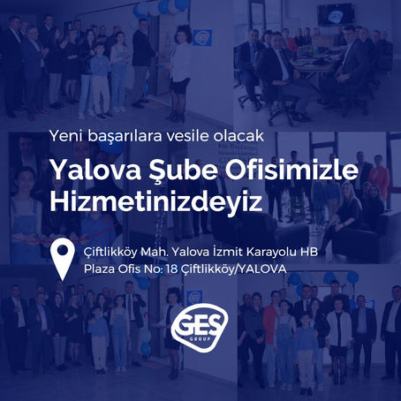 Yalova Şube Ofisimizle Hizmetinizdeyiz.