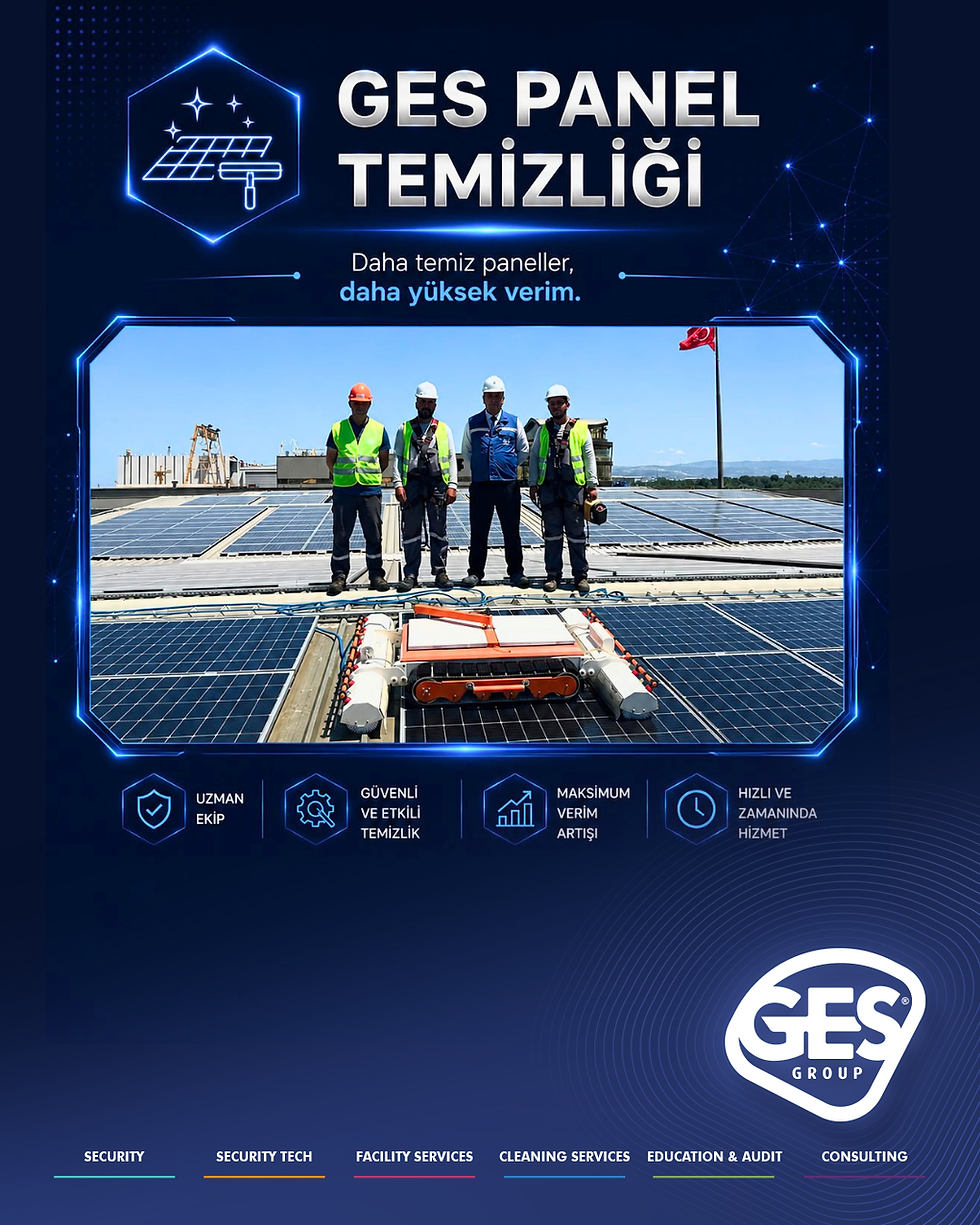 GES Panel Temizliği 