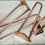 Thumbnail: Copper Plated Hairpin Legs - 16" (no clear coat)