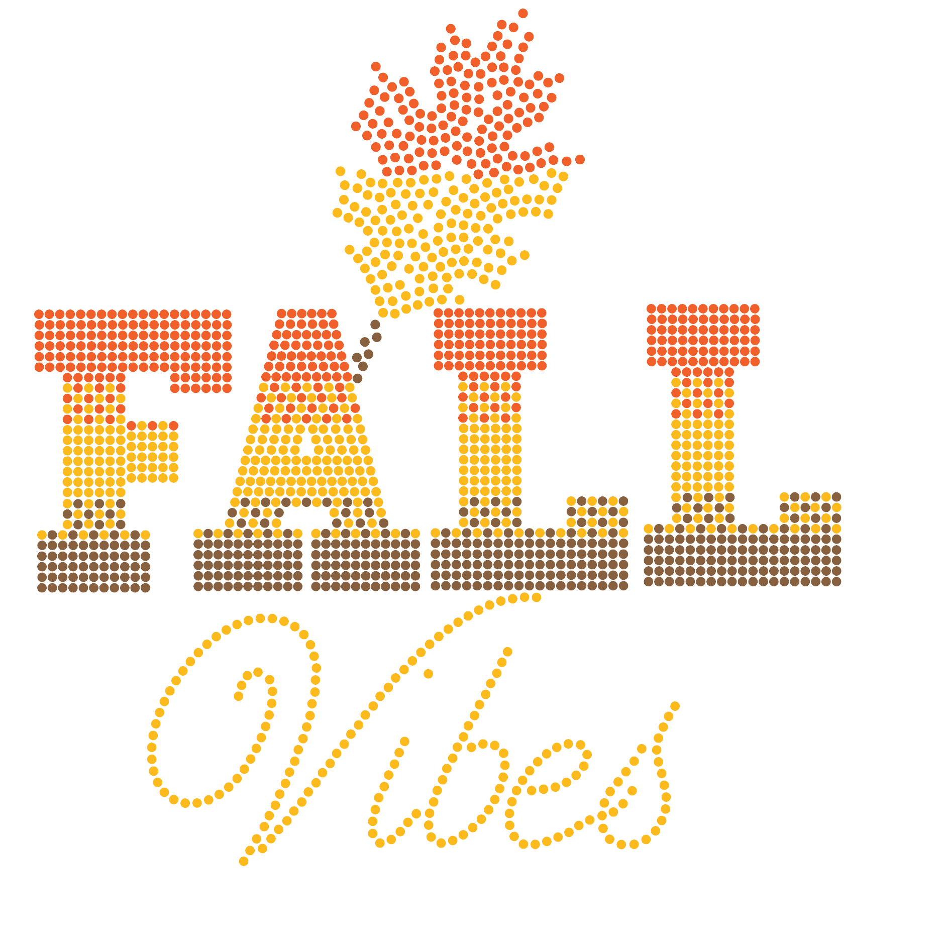 Fall Vibes Rhinestone SVG -SS10