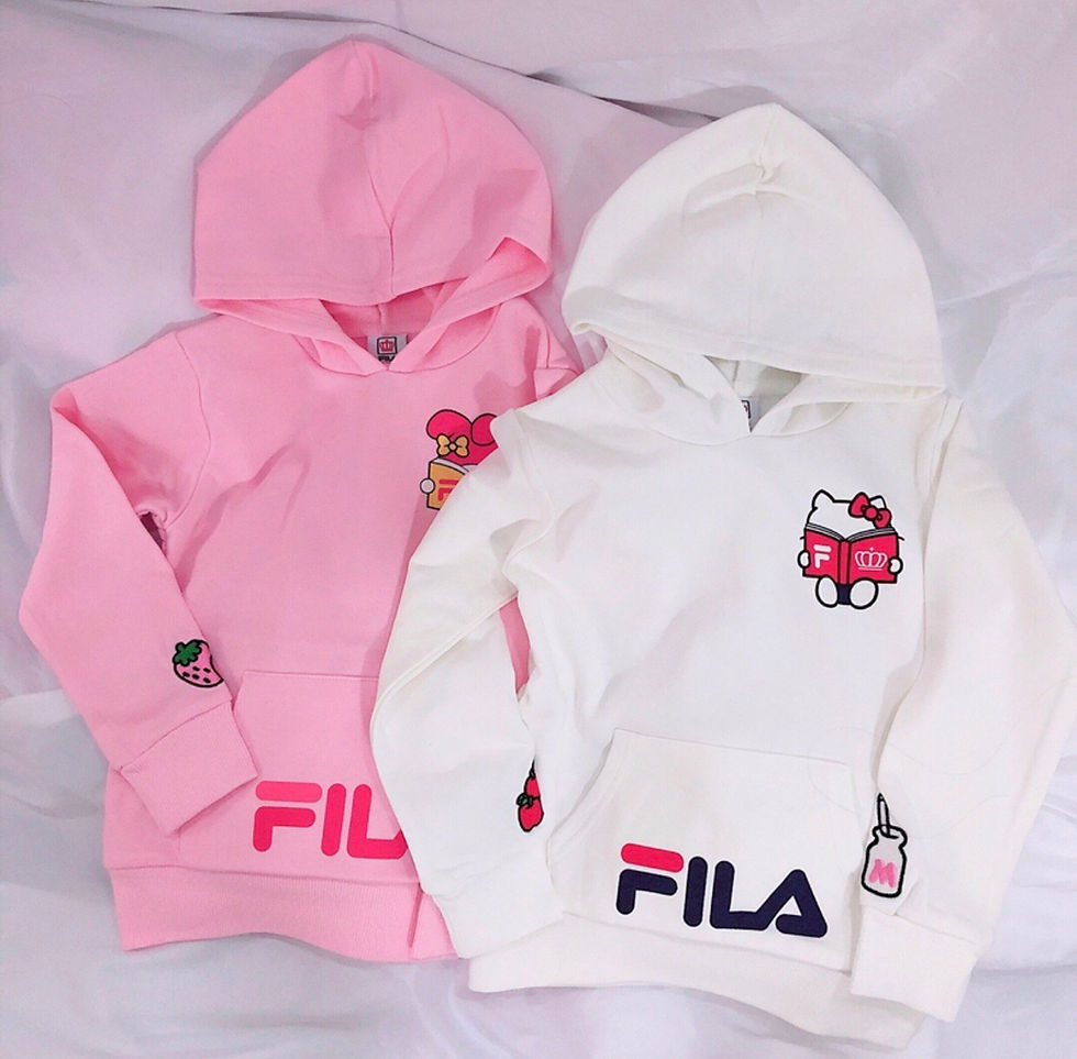 FILA x Hello Kitty/Melody Hoodies 