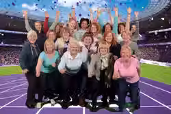Abbey Belles enjoying a trip at Cadbury World, 2015