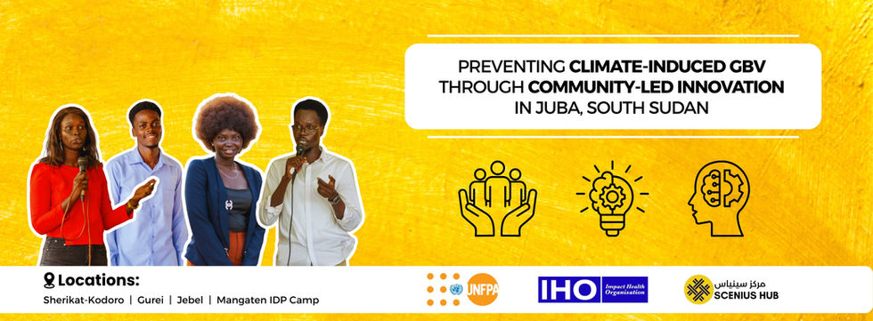 Preventing Climate-Induced GBV through Community-Led Innovation in Juba, South Sudan.