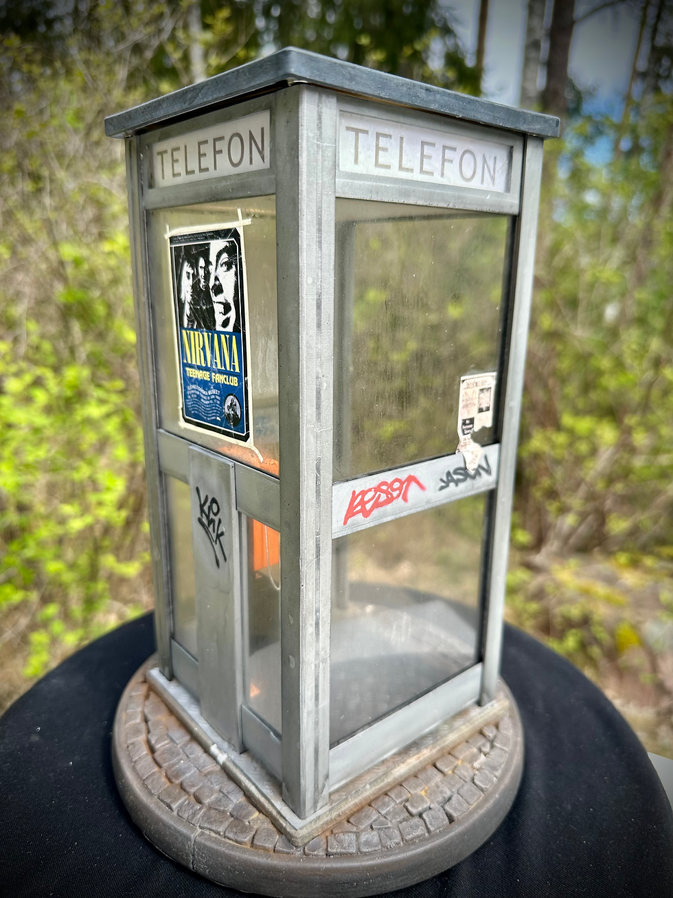 Miniatyrbild: Telefonkiosk 90-talet. Nr 3.