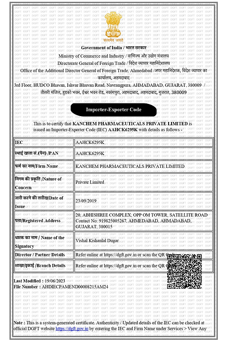 Certifications Kanchem certifications-kanchem