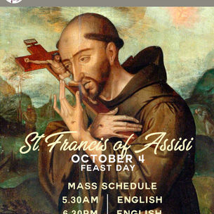 FEAST OF ST. FRANCIS OF ASSISI