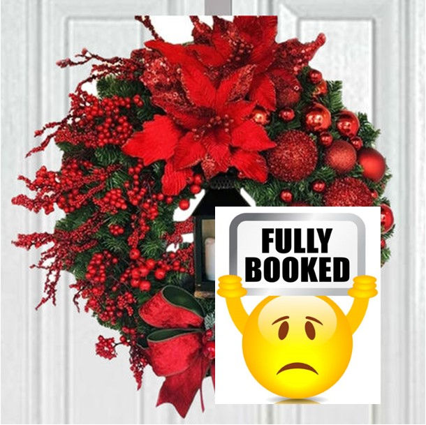 Christmas Door Wreath Making Class