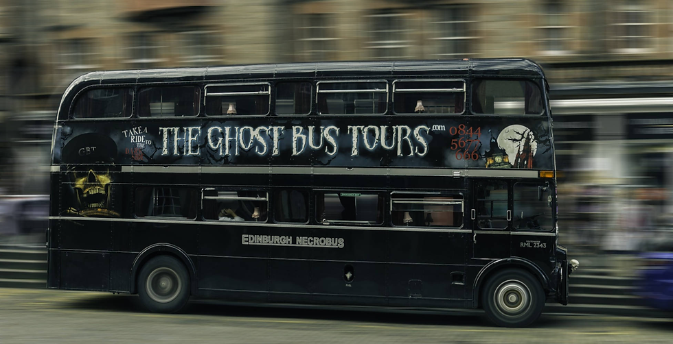 5 Unmissable Things to Do in Edinburgh This Spring - Ghost Bus Tour