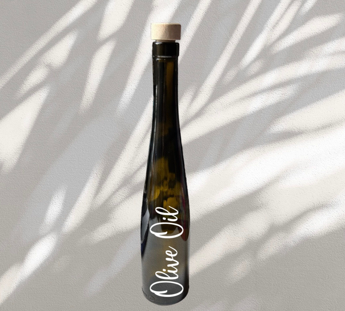 Olive Oil bottle, Kara Creations