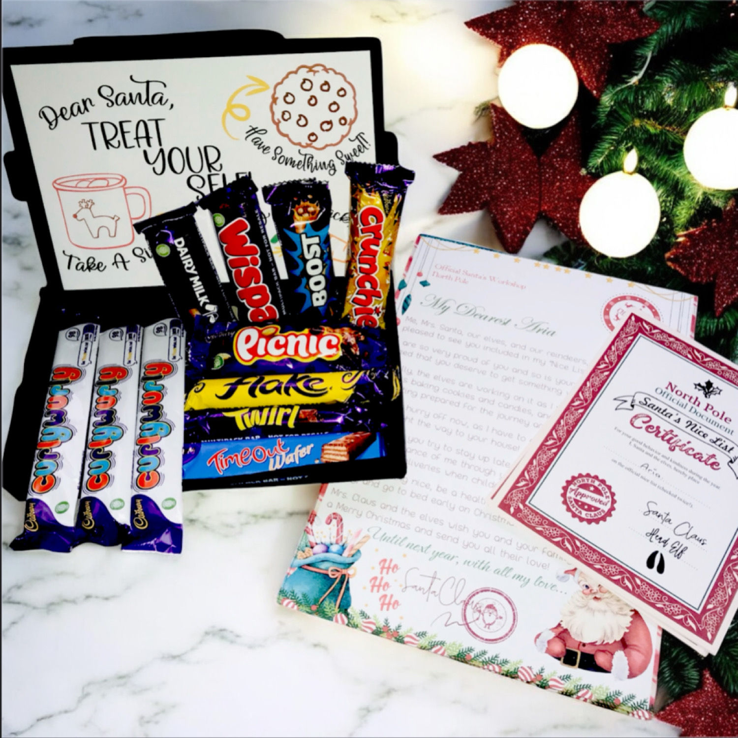 3 in 1 Christmas Eve Pack, Including Santa Tray!