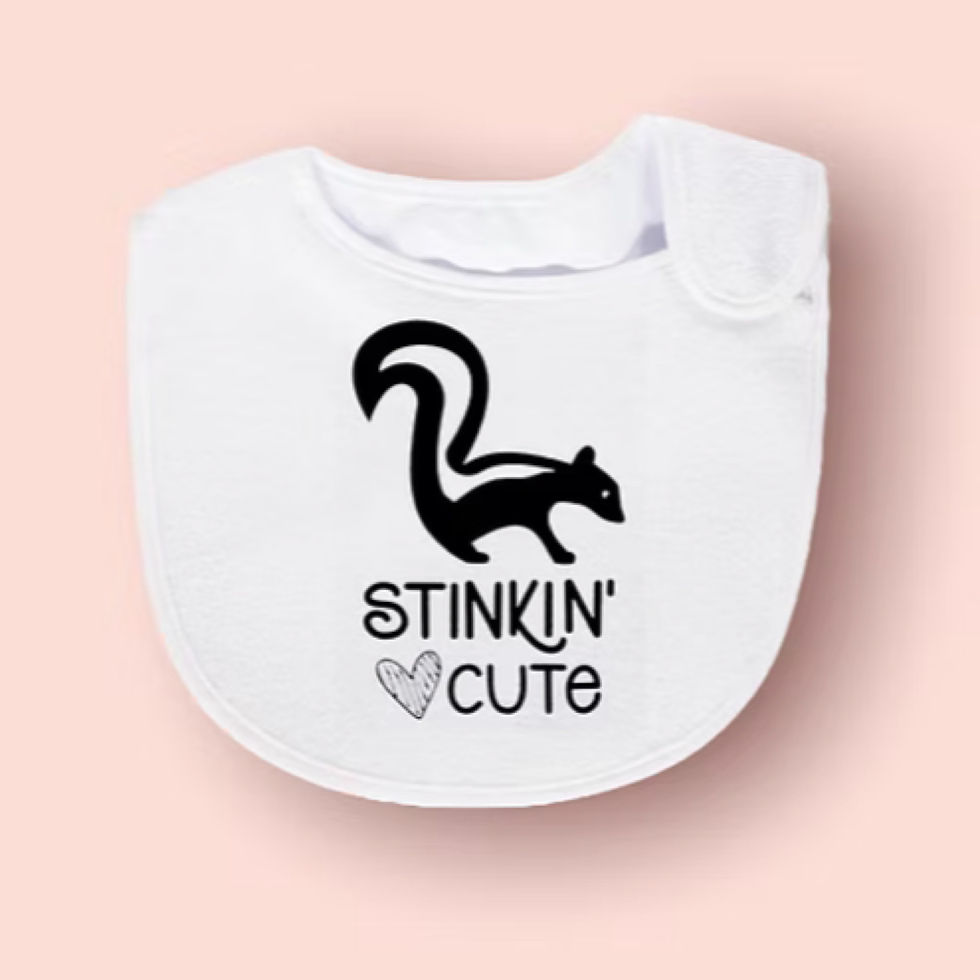 Thumbnail: Stinkin’ cute - Baby Bib