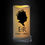 Thumbnail: LED candle with Queen Elizabeth II silhouette, E II R, 1952-2022