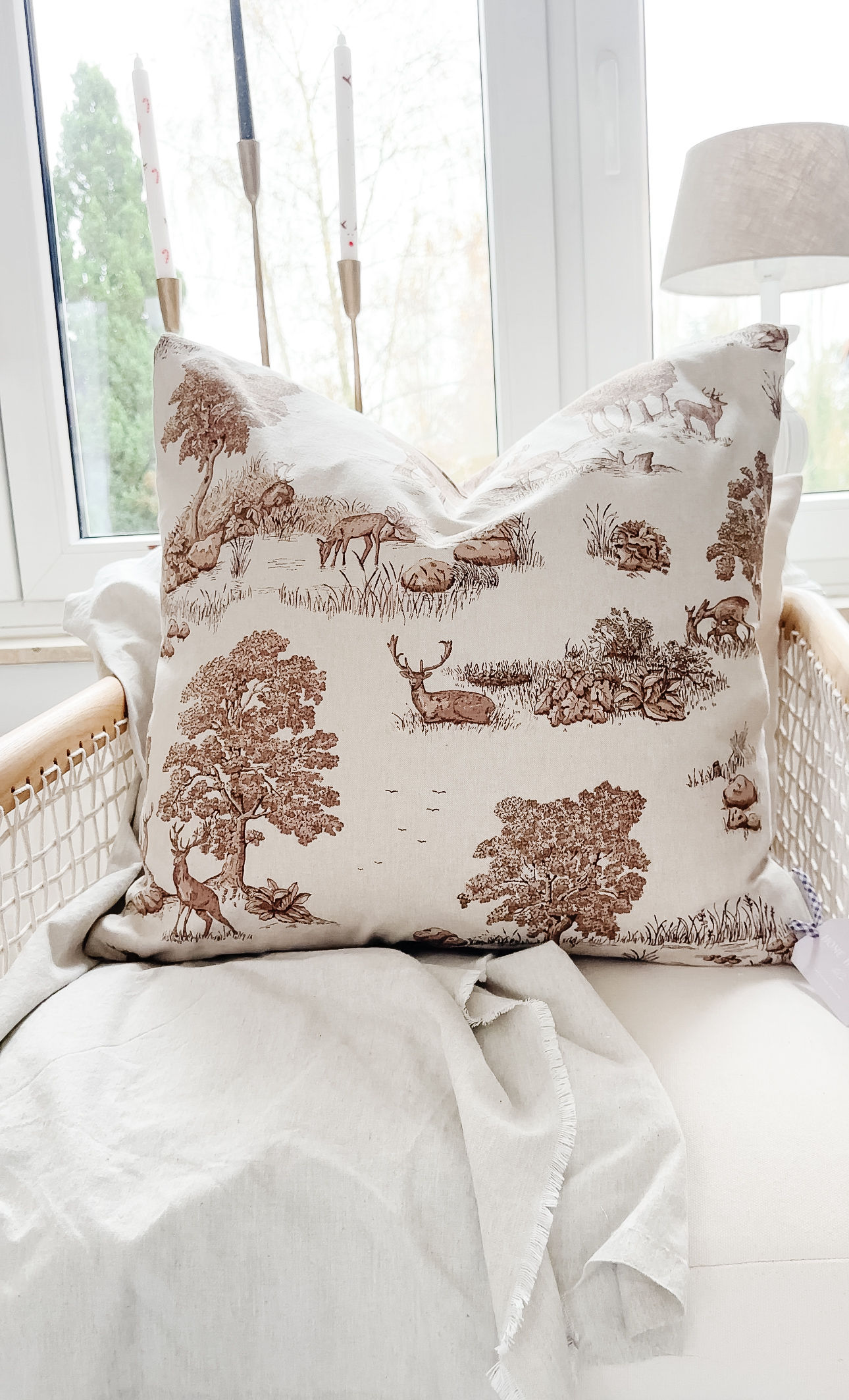 Coussin "Forêt Enchantée"