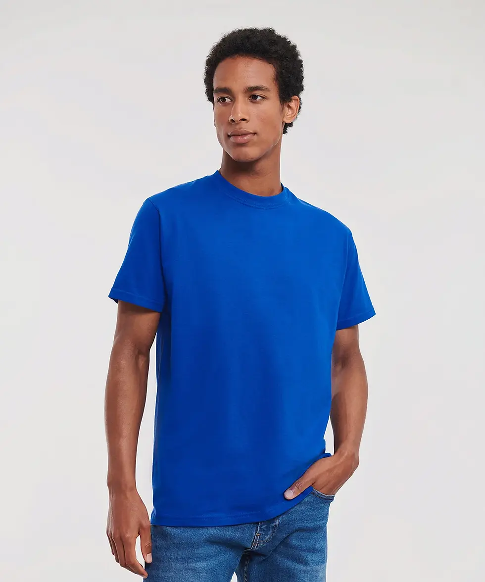 J180M Russell Super Ringspun Classic T-Shirt