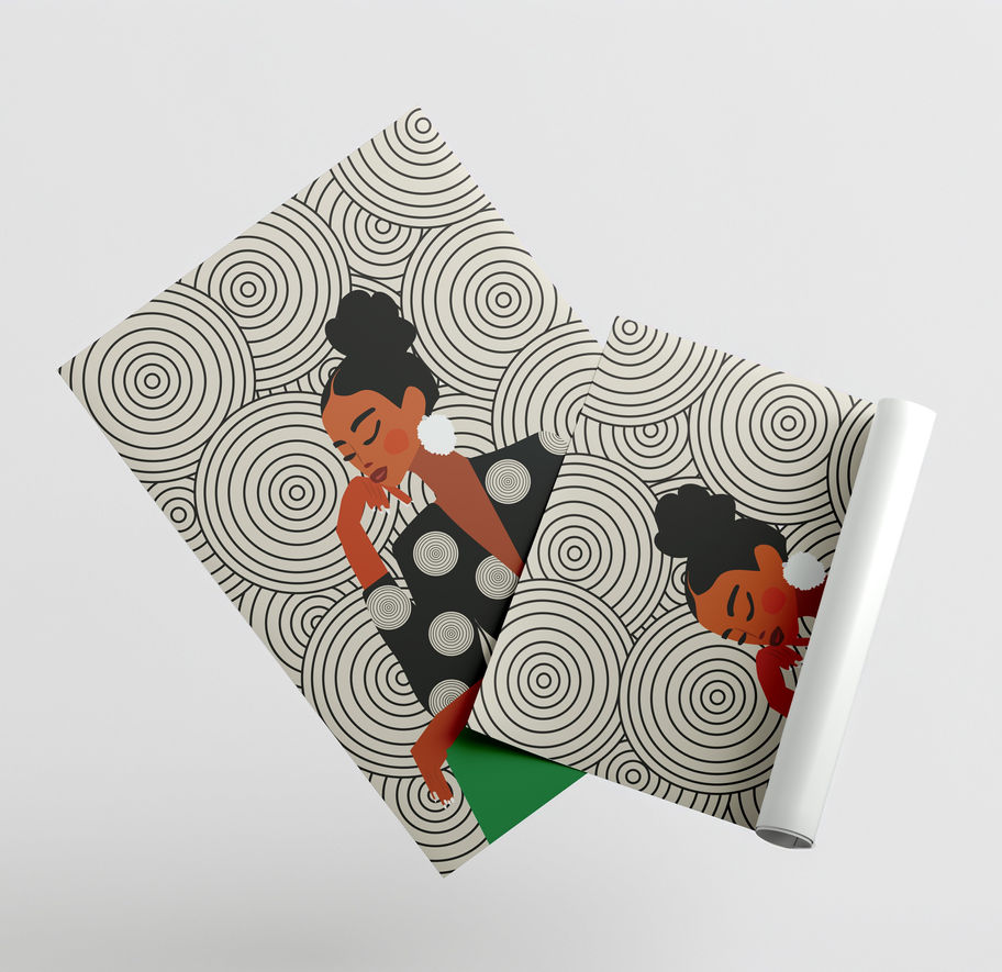 The Thinking Muse | Premium Art Print | Rolled Art