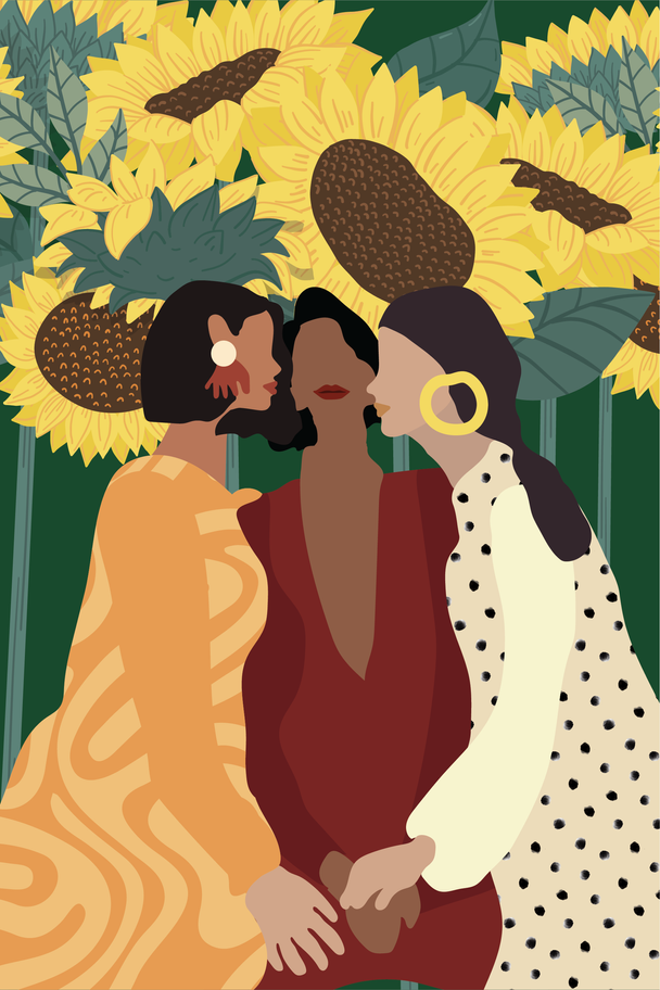 Golden Company | Premium Art Print | Artwork