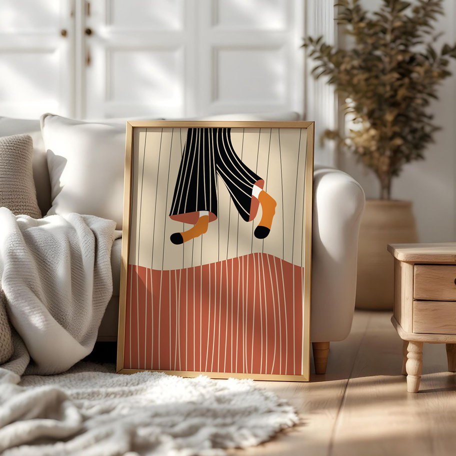 Relaxed Days | Premium Art Print, perfect for Bedroom & lounge wall decor