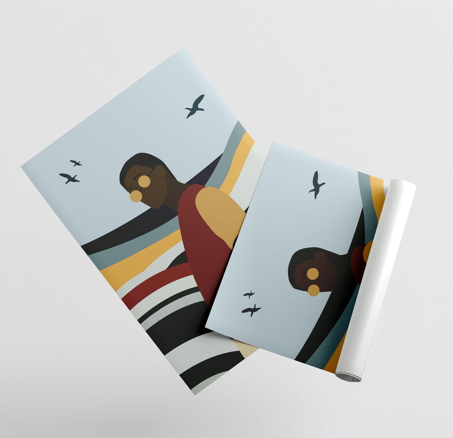 Still in Motion | Premium Art Print | Rolled Poster