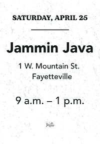 GRS calendar: Jammin' Java, 4/25/26