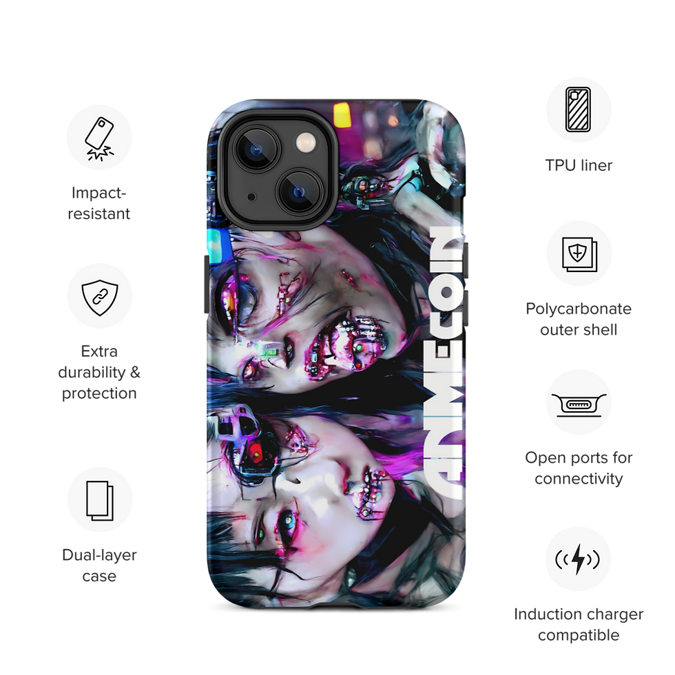 Thumbnail: ANMEcoin Cyberpunk Zombie Iphone Case