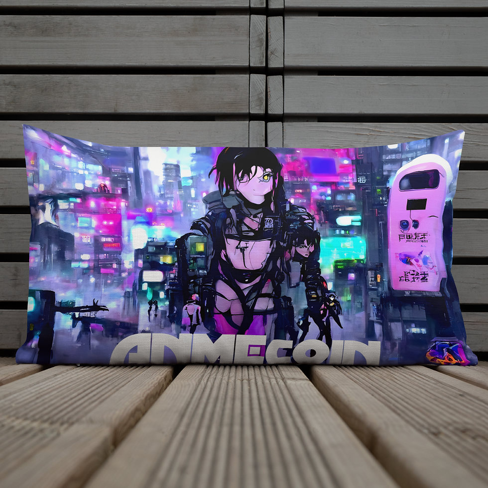 Thumbnail: ANMEcoin Double sided Pillow