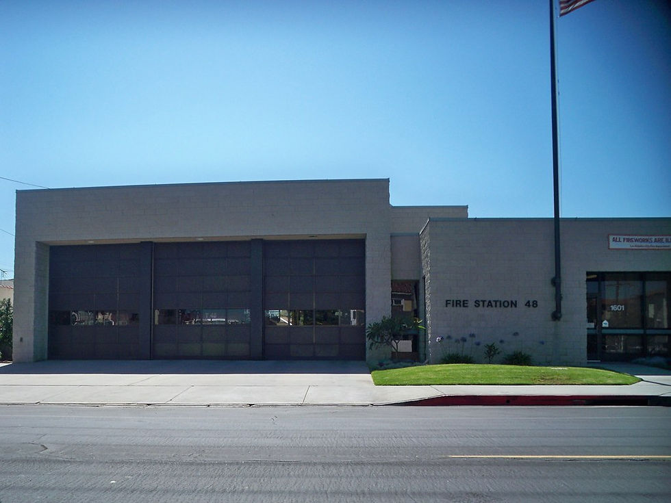 LAFD Fire Station 48 Apparatus Bay Doors