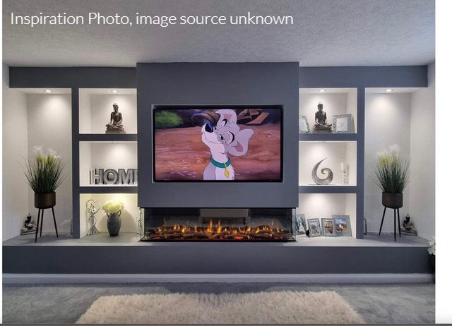 Inspiration for recessed shelves