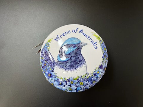 Blue Wren Australia gift tin
