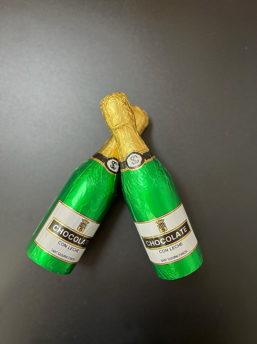 Chocolate Champagne Bottle celebrations