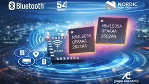 Nordic nRF54L: novos SoCs Bluetooth LE de baixo consumo