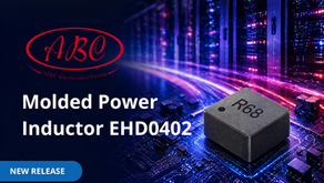 EHD0402 power inductor on electronic circuit board for DDR5 server and data center applications