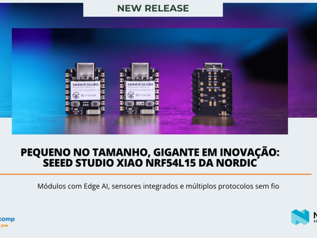 série XIAO nRF54L15 com SoC da Nordic