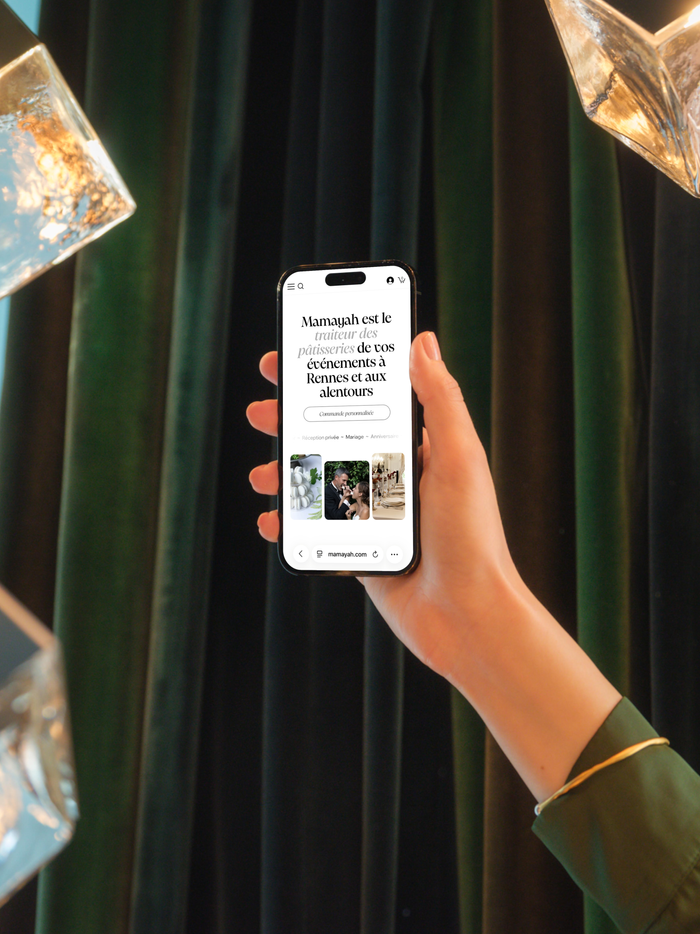 mockup mamayah smartphone