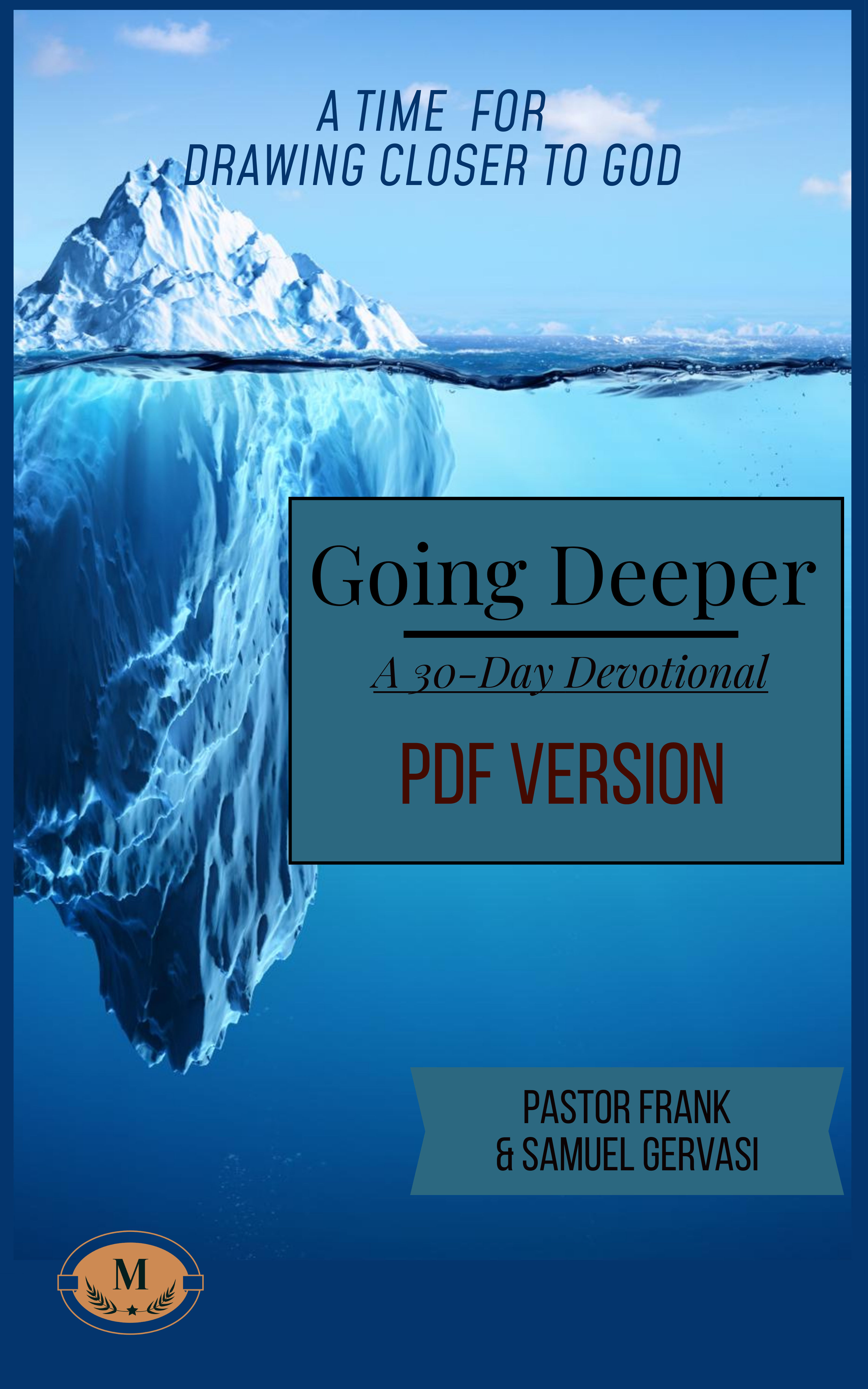 Going Deeper - PDF Version - A 30-Day Devotional